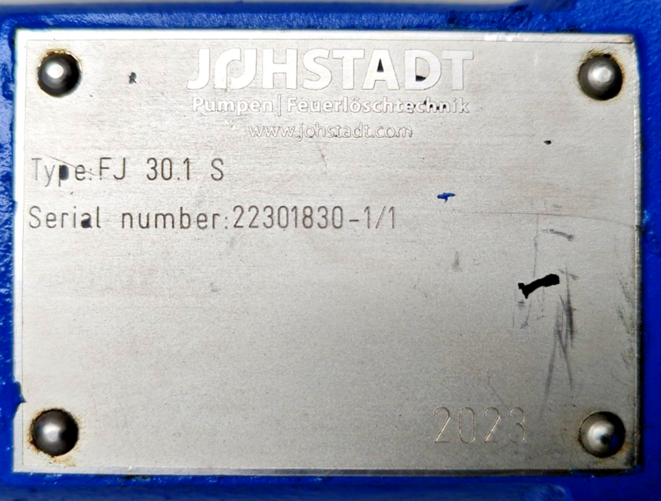Johstadt FJ 30.1 S Single screw progressive cavity pump #2