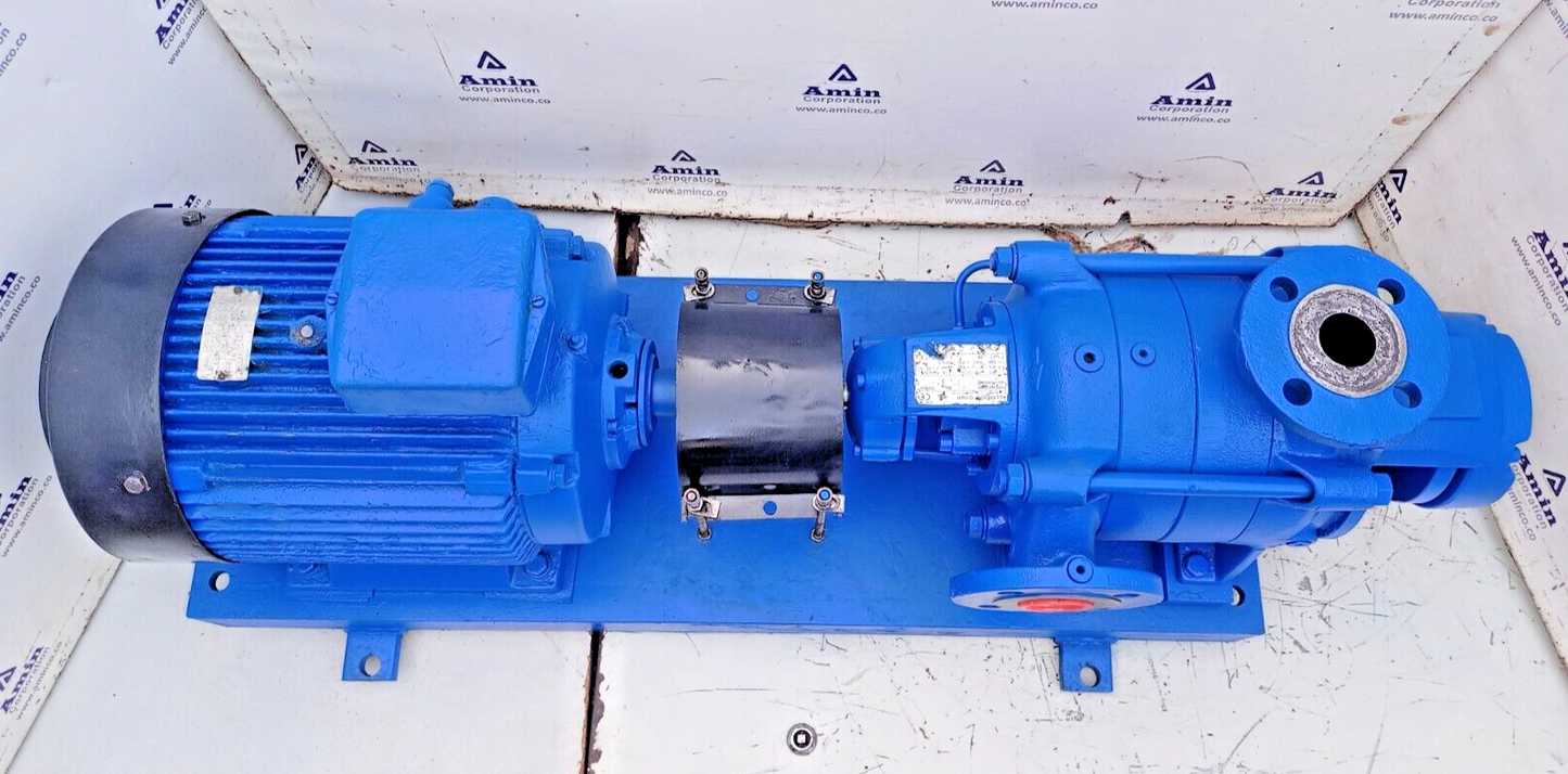 Allweiler L40/3U2DW2 Centrifugal pump with 15kW, 2905rpm Motor - Pressure Tested