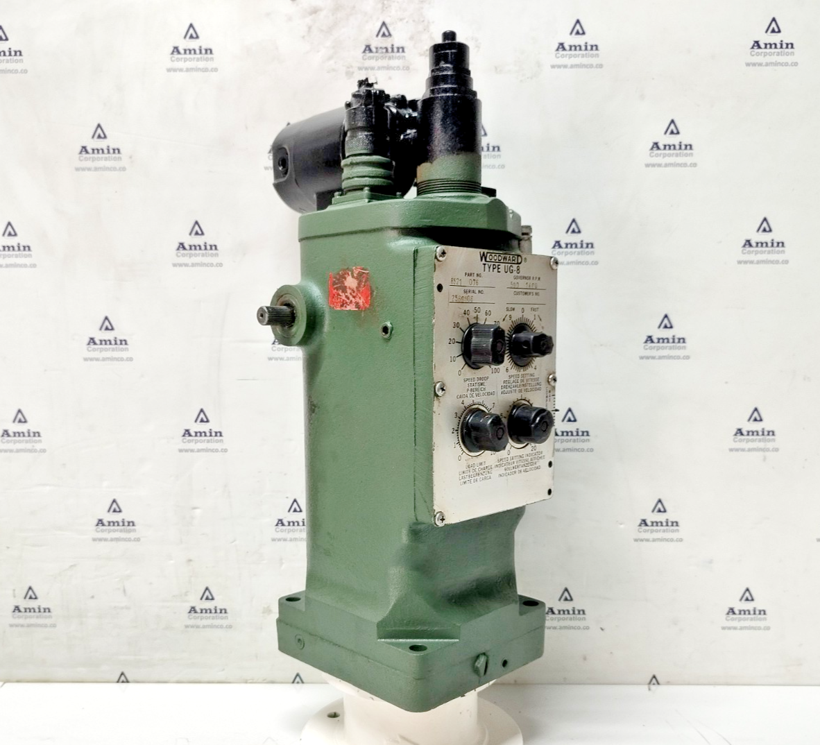 Woodward UG-8 Governor part No. : 8521-076 RPM: 500-1400 - TESTED