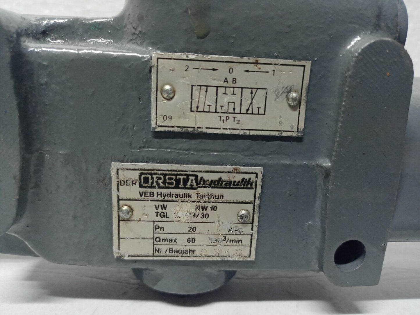Orsta VW NW10 Level operated valve TGL 26223/30 - NEW