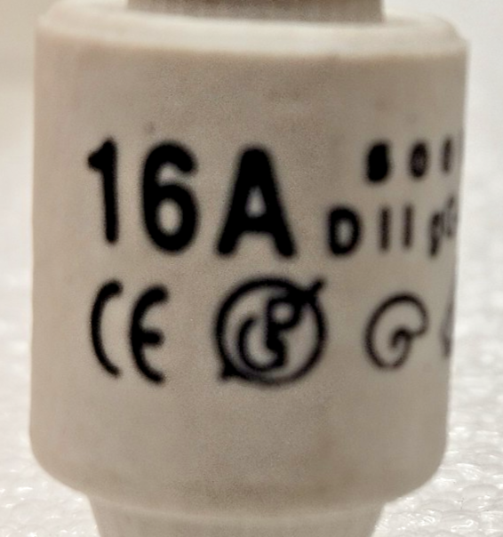 Fuse lot 16A, 500V (lot of 15pcs) - NEW