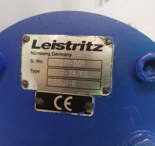 Leistritz L3NG-38/60 AF0UI-G Triple screw pump - Pressure Tested
