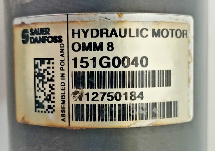 Sauer Danfoss OMM8 Hydraulic Orbital motor 151G0040 - NEW