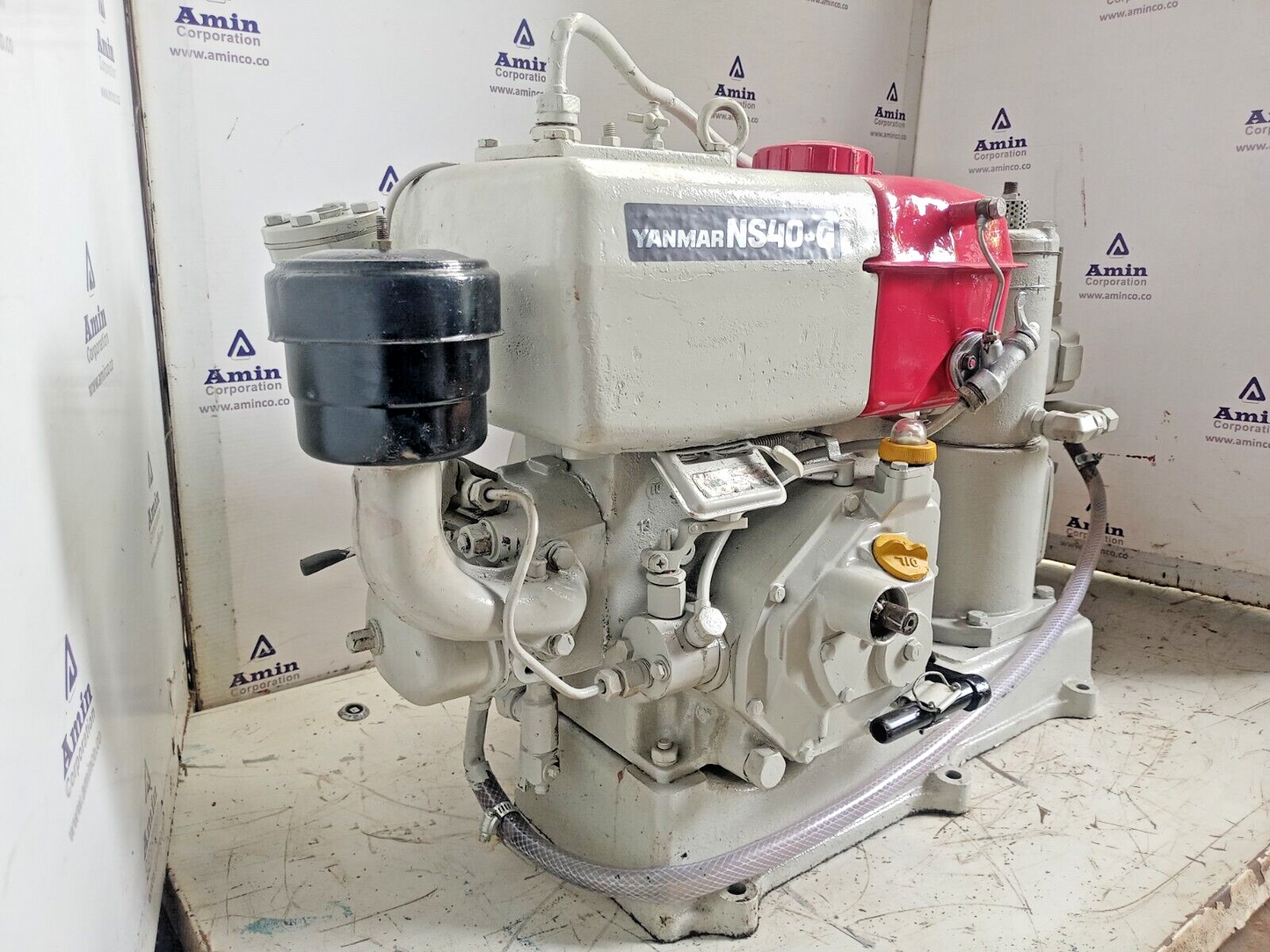 Yanmar Diesel Engine NS40-G with Emergency Air compressor - Tested