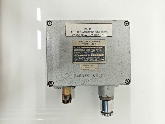 Nagano Keiki CQ21 Pressure Switch Range- 15kgf/cm2