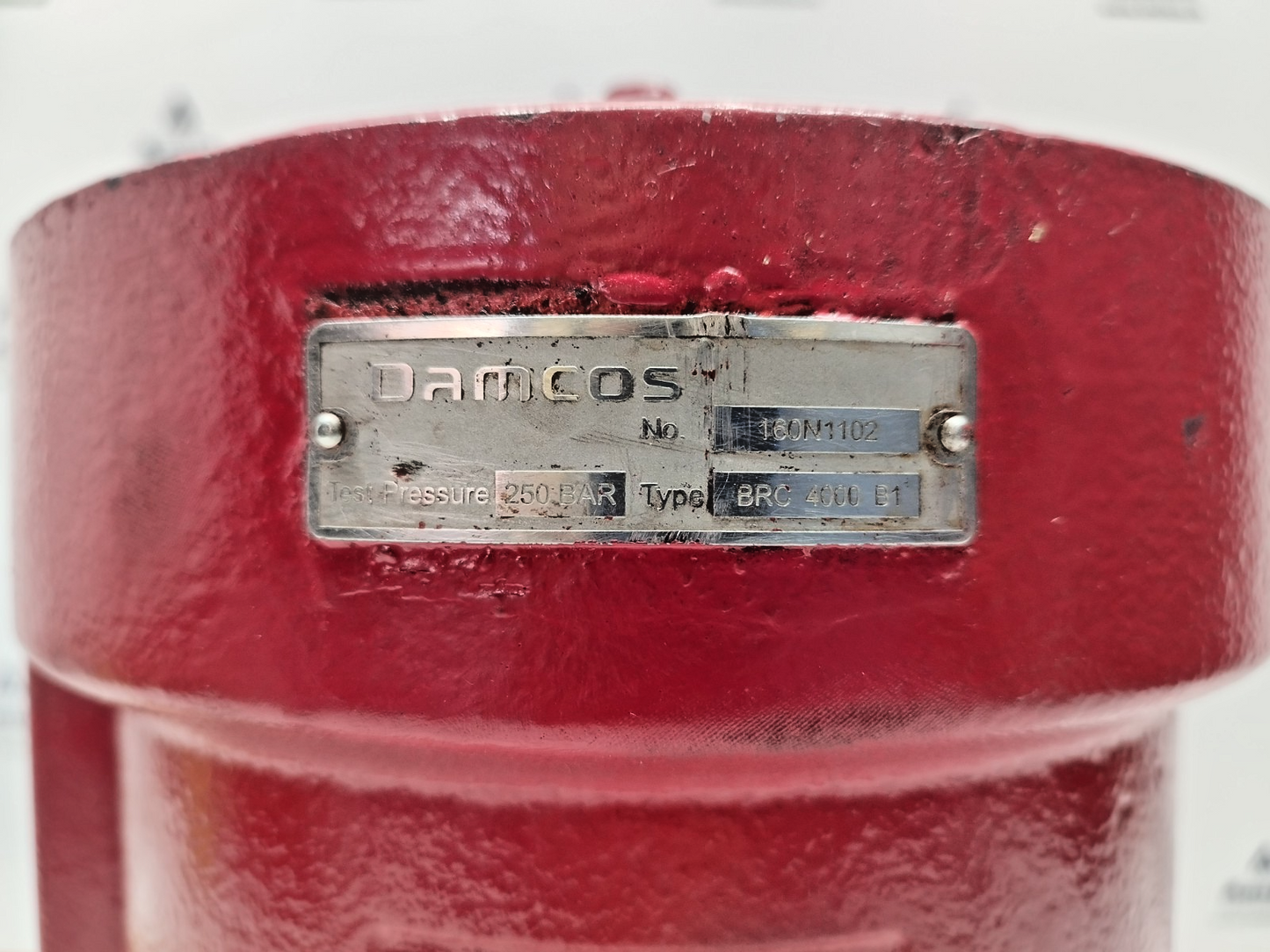 Damcos BRC 4000-B1 Hydraulic Double-acting balanced rotary Actuator - Tested #2