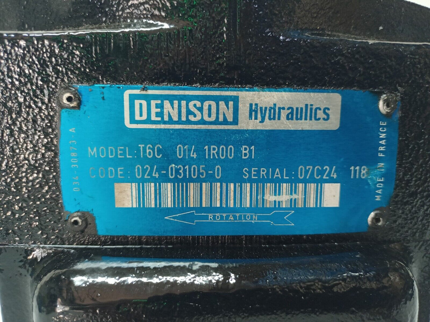 Denison Hydraulics T6C 014 1R00 B1 Hydraulic vane Pump - Refurbished & Tested