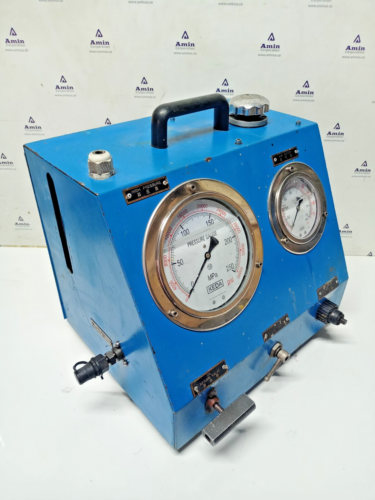 Changzhou FYB-225 Air Driven High pressure pump 225 MPa - TESTED #2