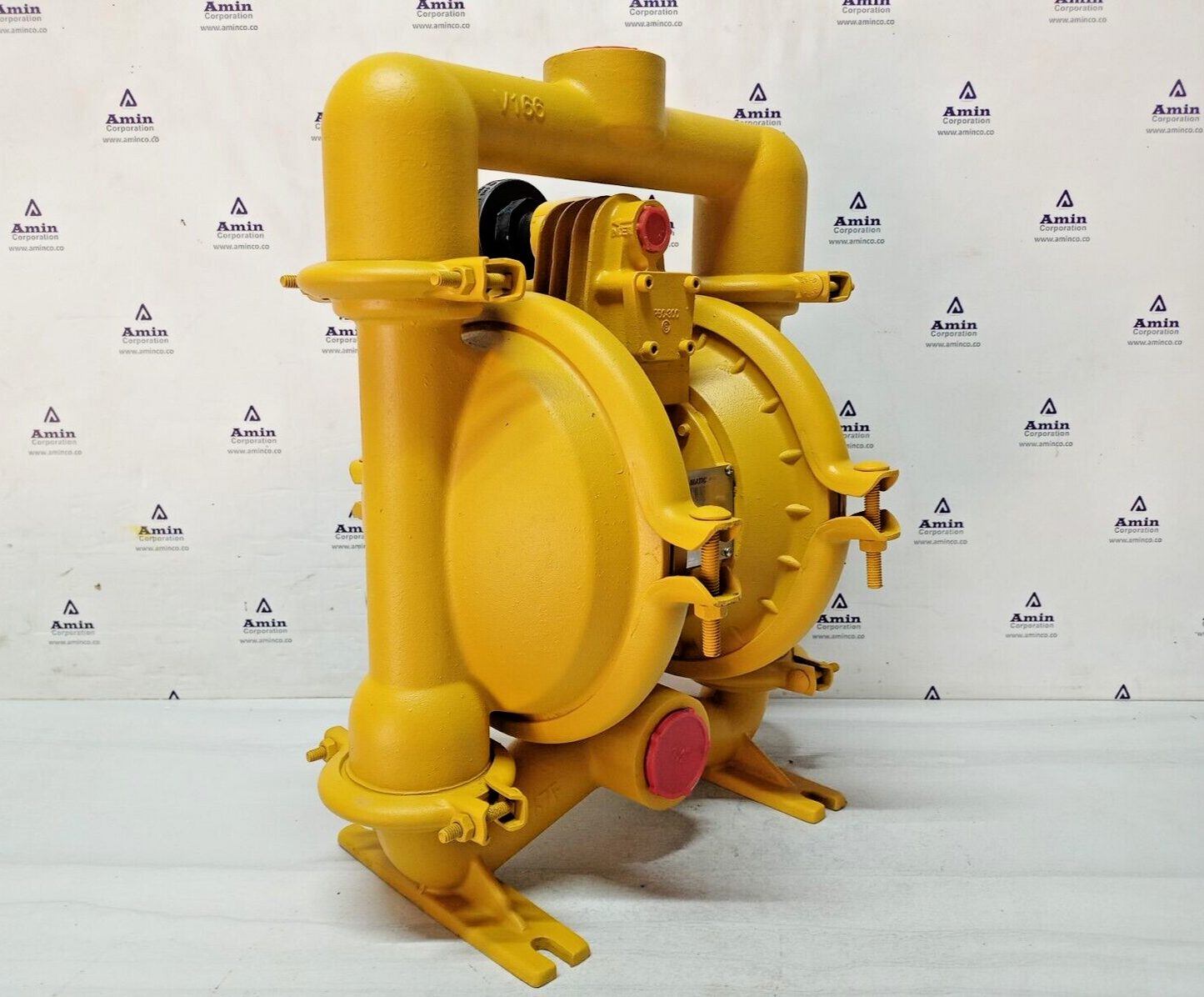 VERSA-MATIC E4AA1R110 Air Operated Diaphragm Pump Aluminum - TESTED