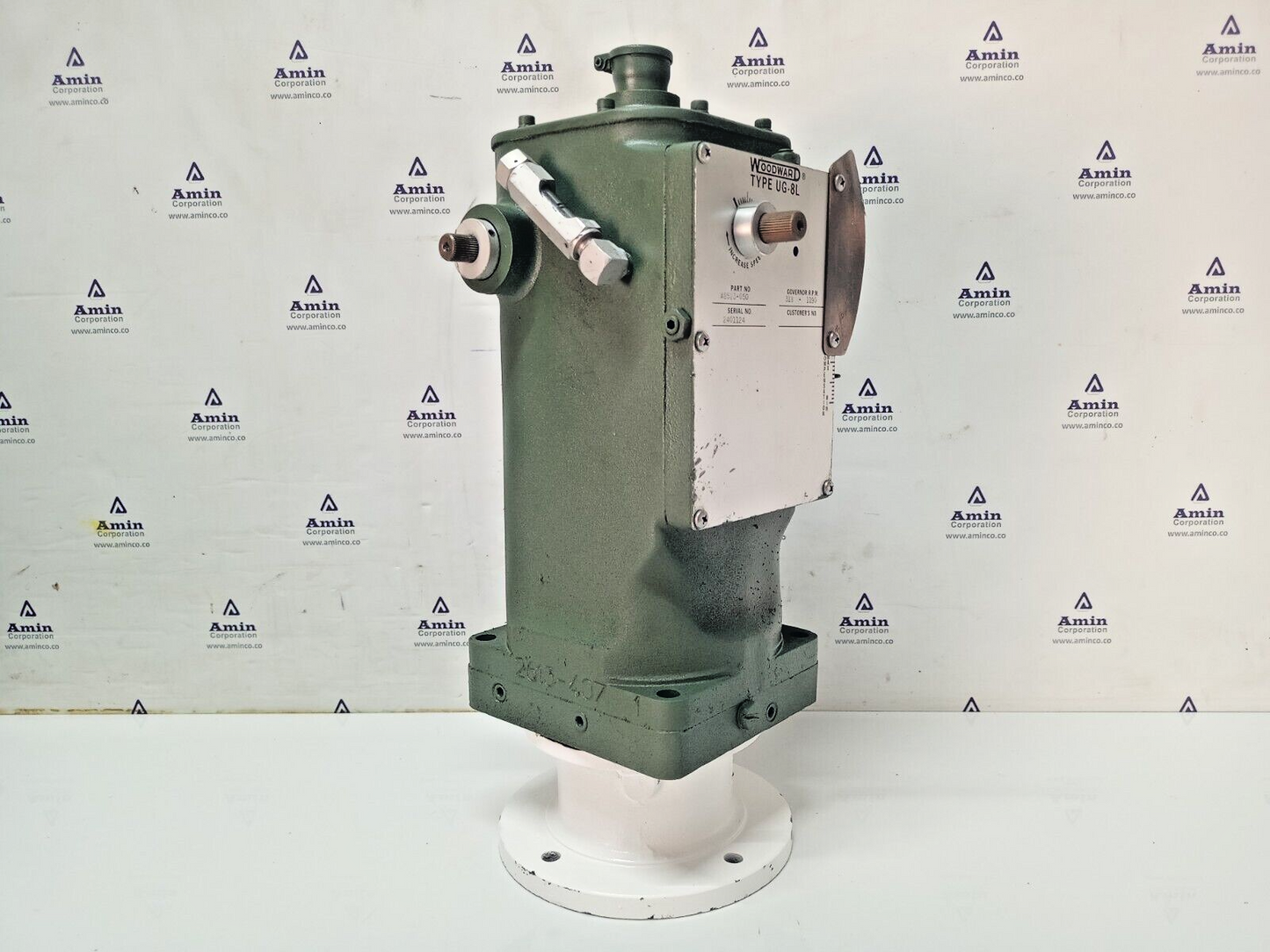 Woodward Governor UG-8L A8523-050 RPM: 318-1190 - TESTED