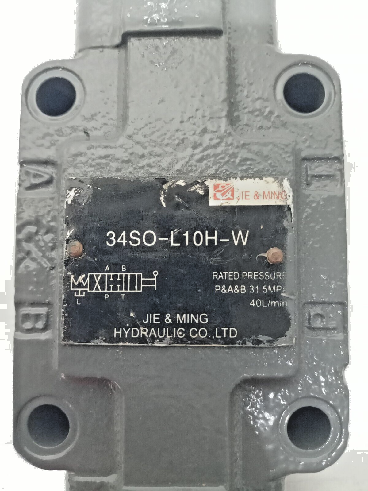 JIE&MING 34SO-L10H-W Hydraulic Directional control valve - NEW