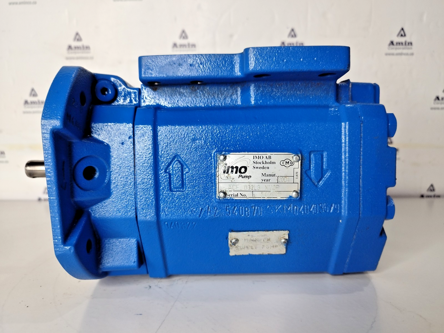 IMO Pump ACE 032L3 NVQP Triple screw Pump - Pressure Tested