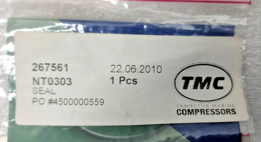 Tamrotor Marine Compressor TMC NT0303 Seal (Lot of 25pcs) - NEW