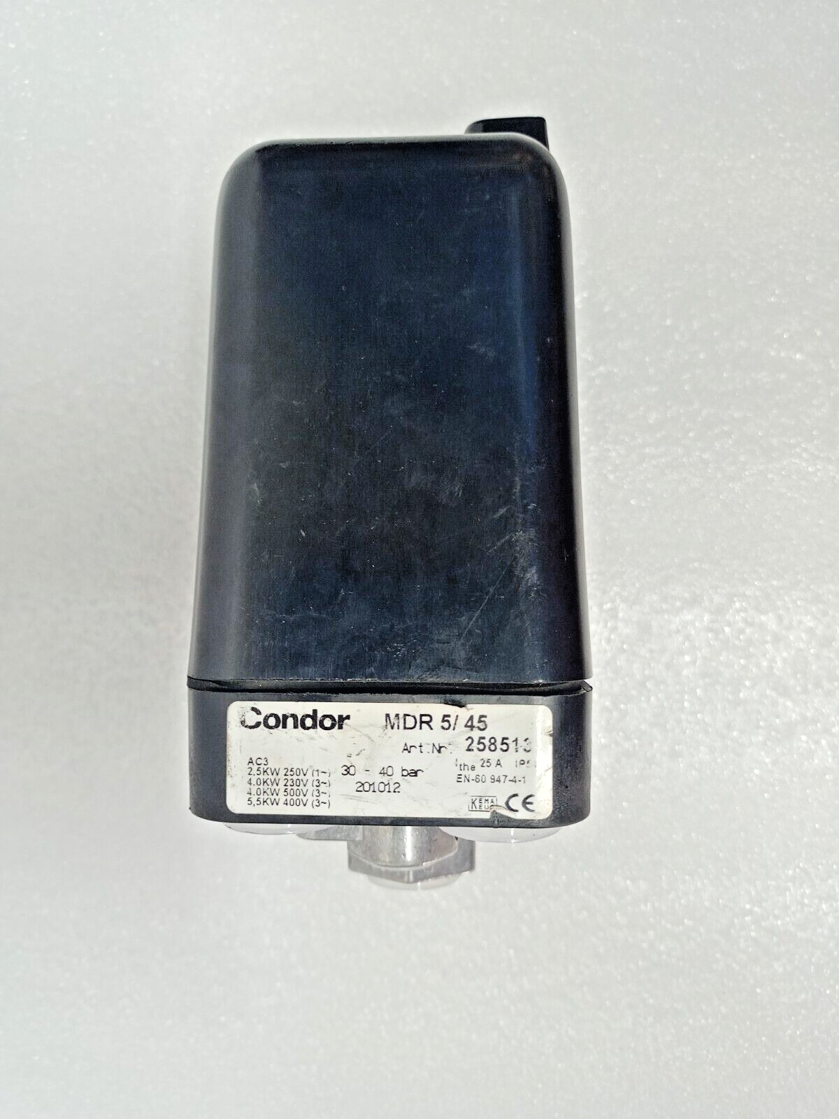 Condor MDR 5/45 Pressure Switch 30-40bar - NEW