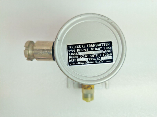 Meiyo Electric SMP-2LB Pressure Transmitter -76 cmHg ~0 kgf/cm² DC24V, 4-20mA