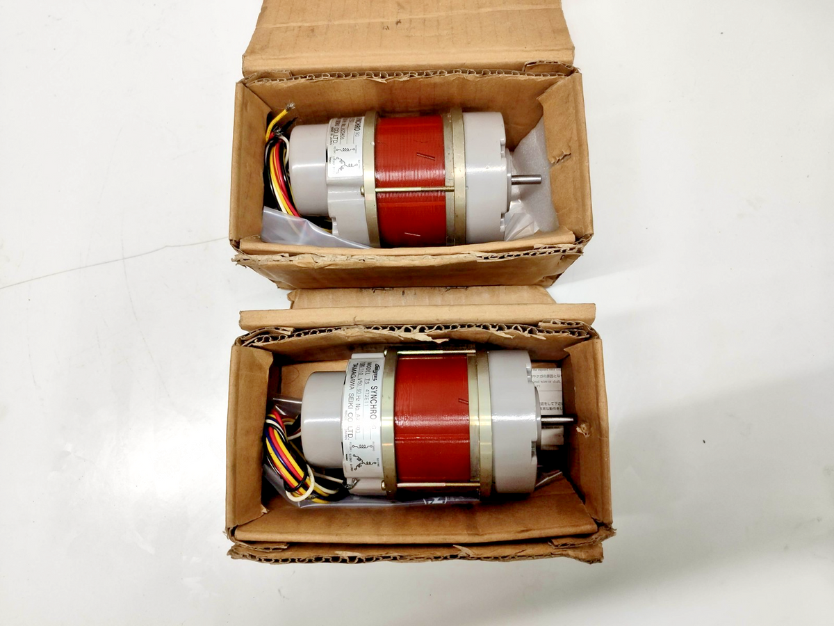 Tamagawa Synchro Motor TS472E11, 100/110V, 50/60 Hz - NEW