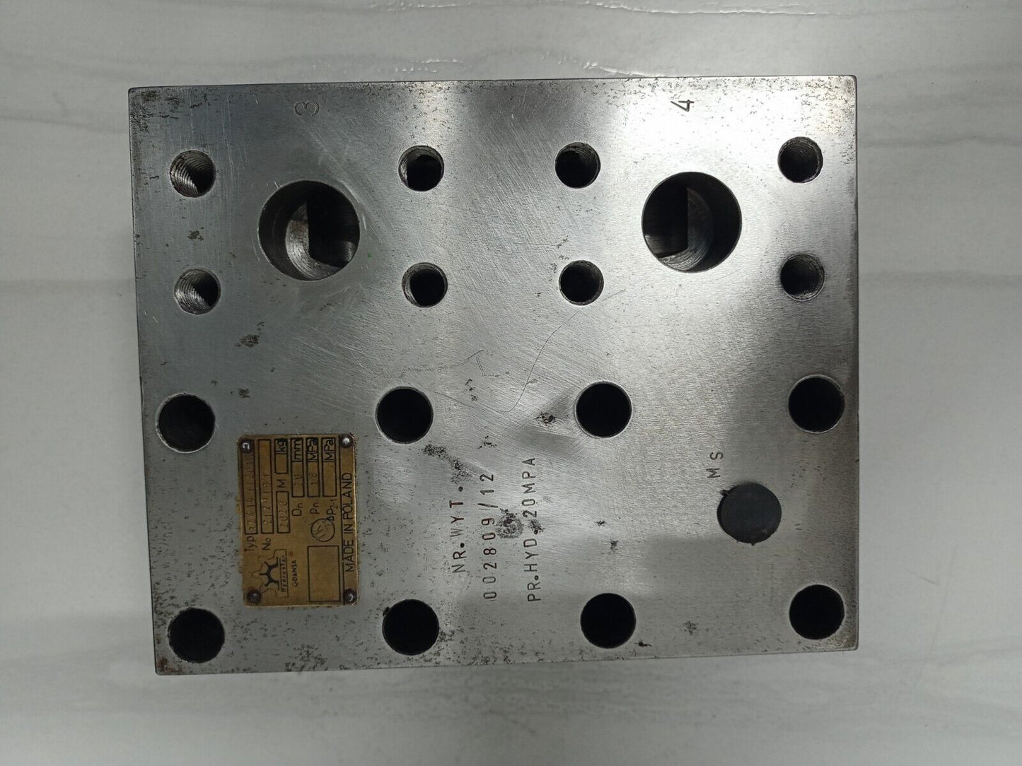 Hydroster BZK 141/2016 Valve block 20mm, 16mpa - NEW