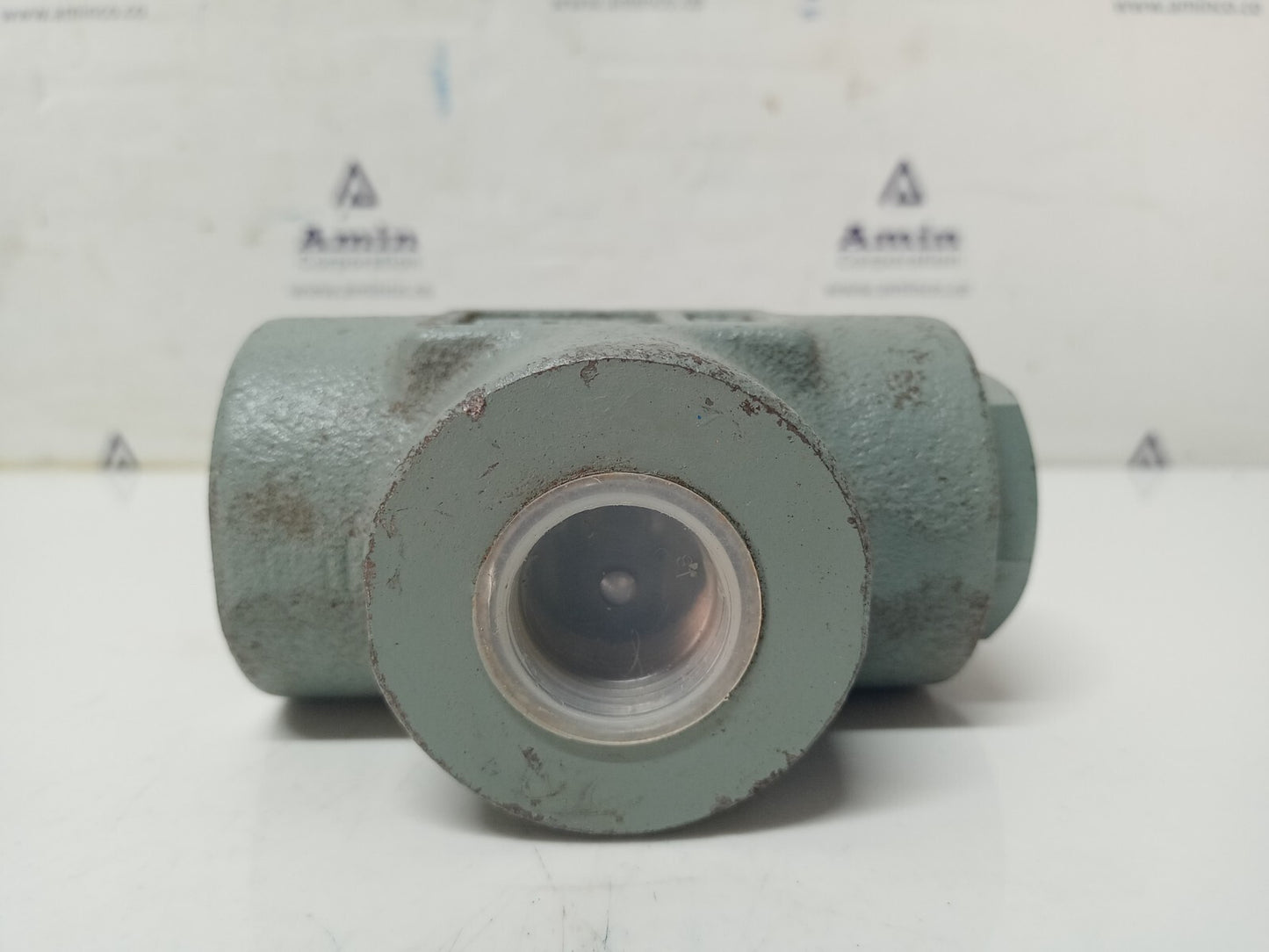 Yuken CRT-06-04-50 Right angle Check valve - NEW