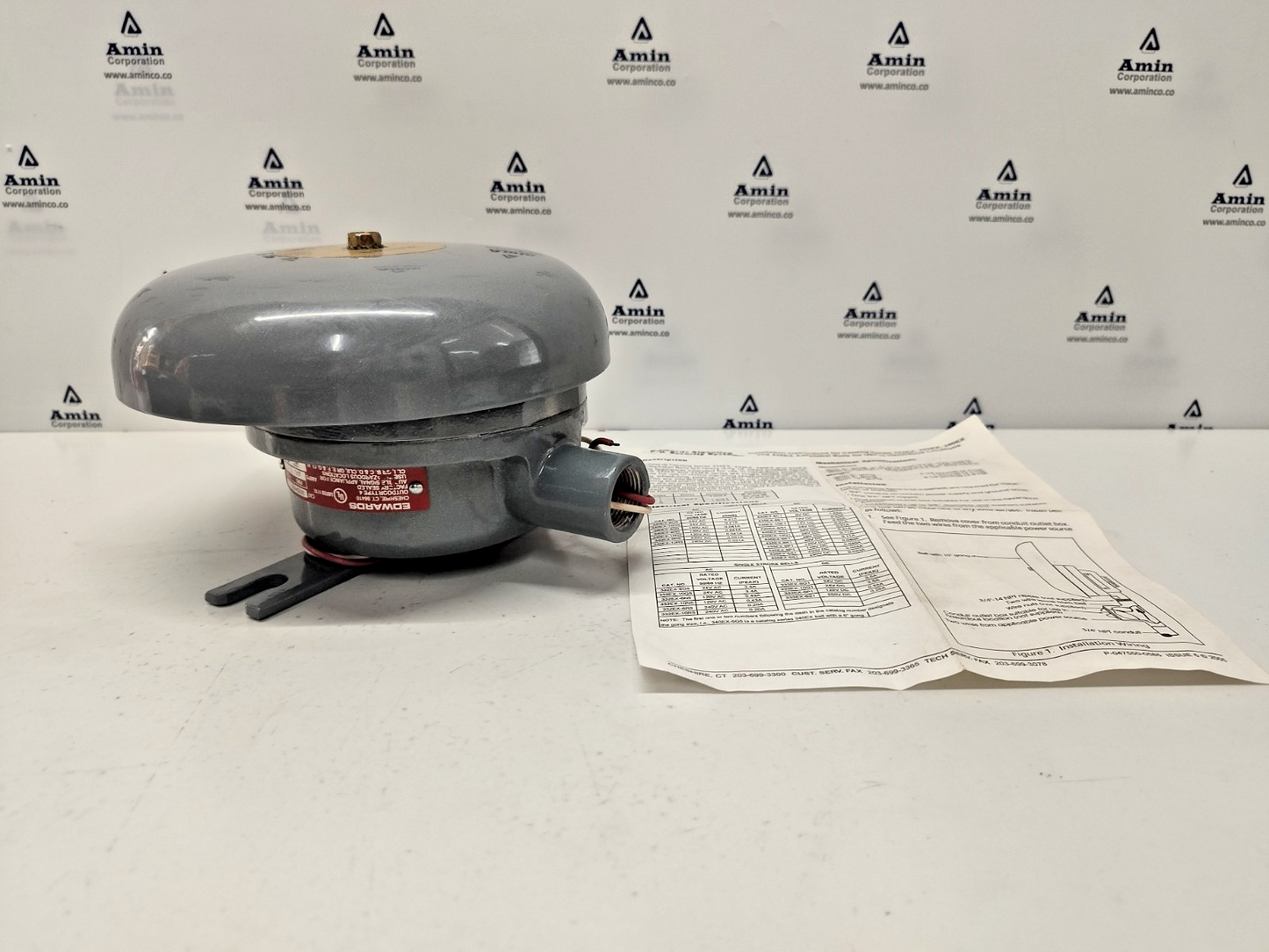 Edwards Signaling 340EX-8N5 Audible Signaling Device 120V, 50/60Hz - NEW