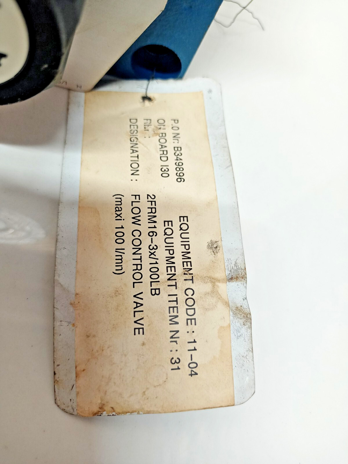 Mannesmann Rexroth 2FRM 16-32/100 LB Flow Control Valve 2FRM16/32/100LB - NEW #2