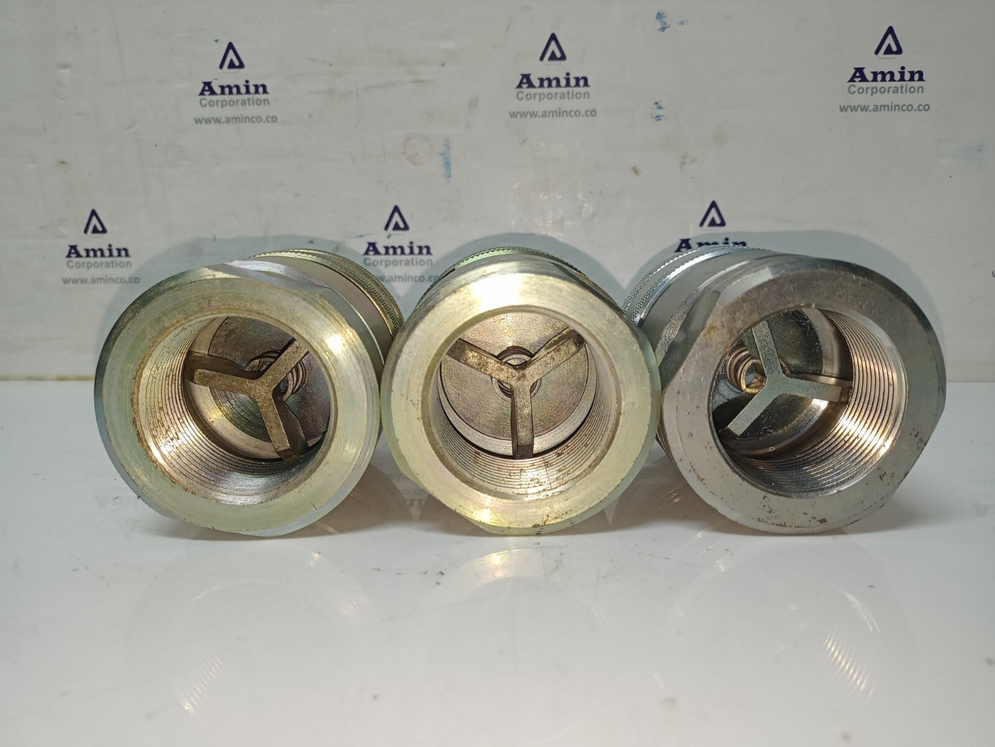 Snap-tite VHC-24 steel coupler Hydraulic Quick Connect Hose Coupling -lot of 3pc