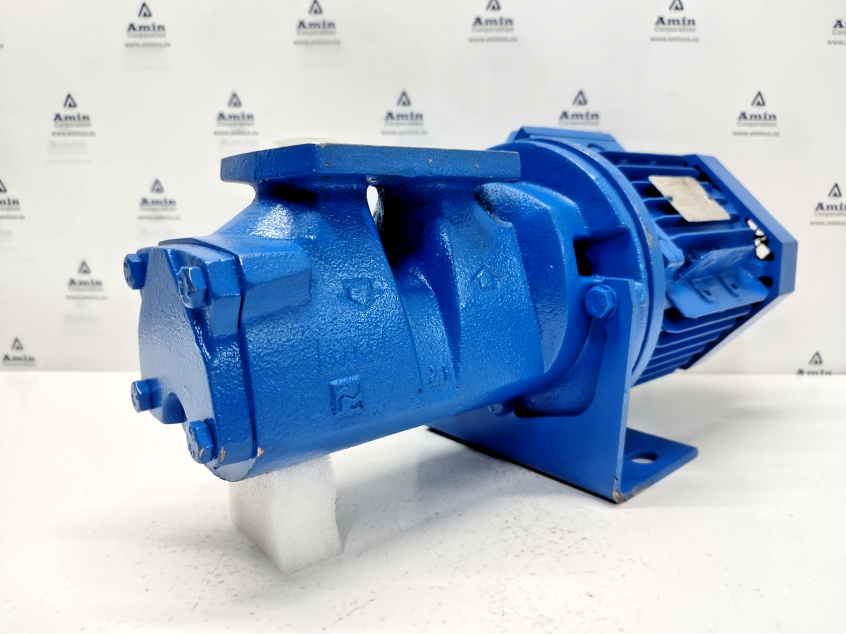 IMO ACP 025L1 NVBP Triple screw pump with Motor 0.25/0.3kW, 920-1100rpm - Tested