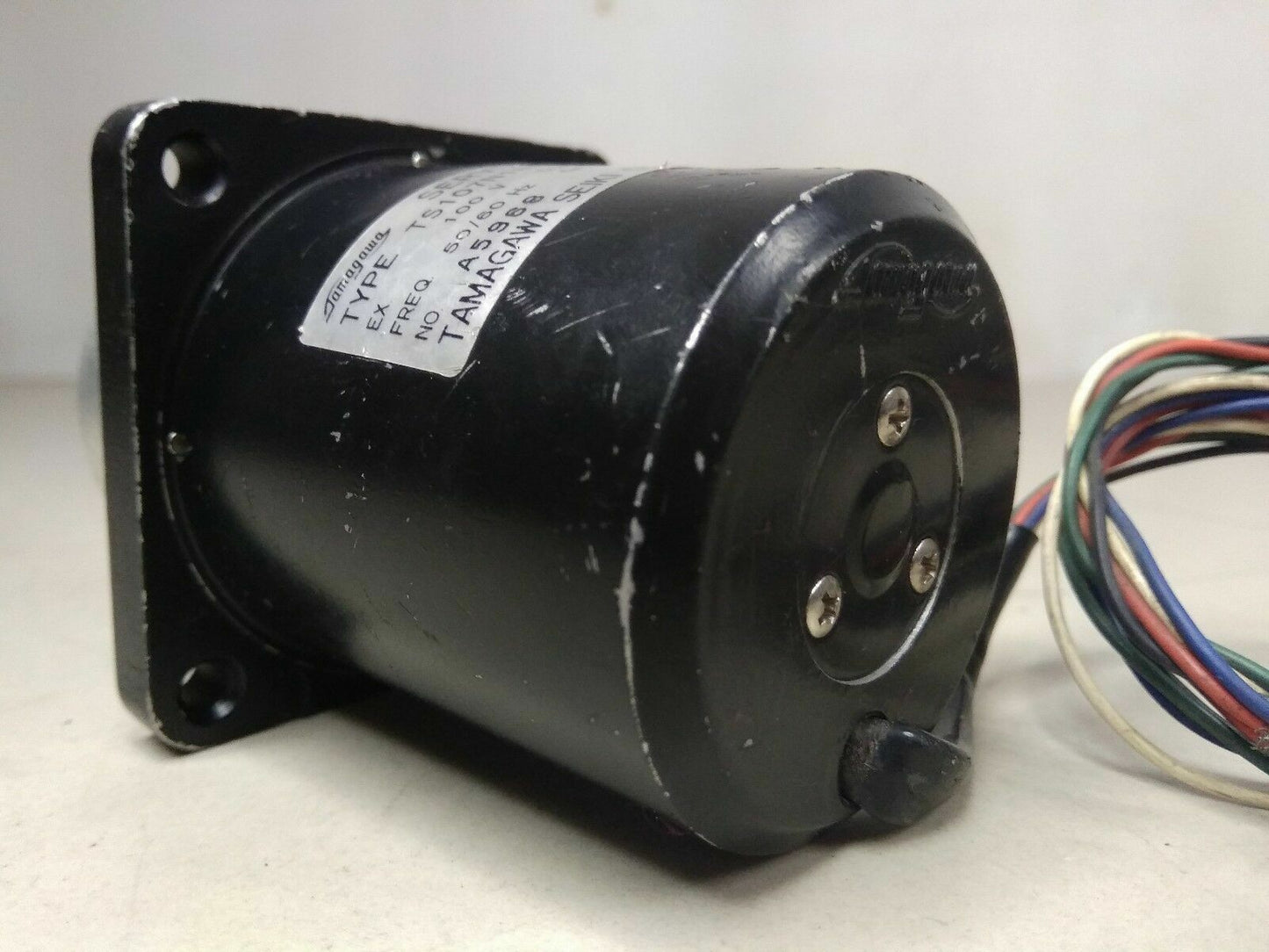 Tamagawa Seiki TS107N18E12 Servo Motor 100V 50/60 HZ - NEW