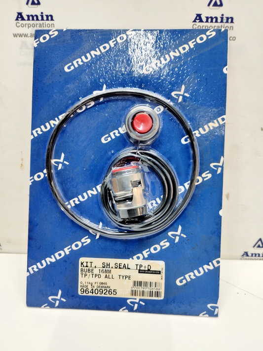 Grundfos 96409265 Kit Shaft Seal TP+D BUBE 16mm TP/TPD - NEW