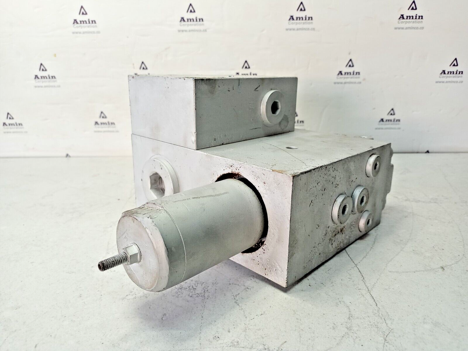 Rexroth DBDS10K18/400 S0 159 08W11 Hydraulic pressure relief valve with block