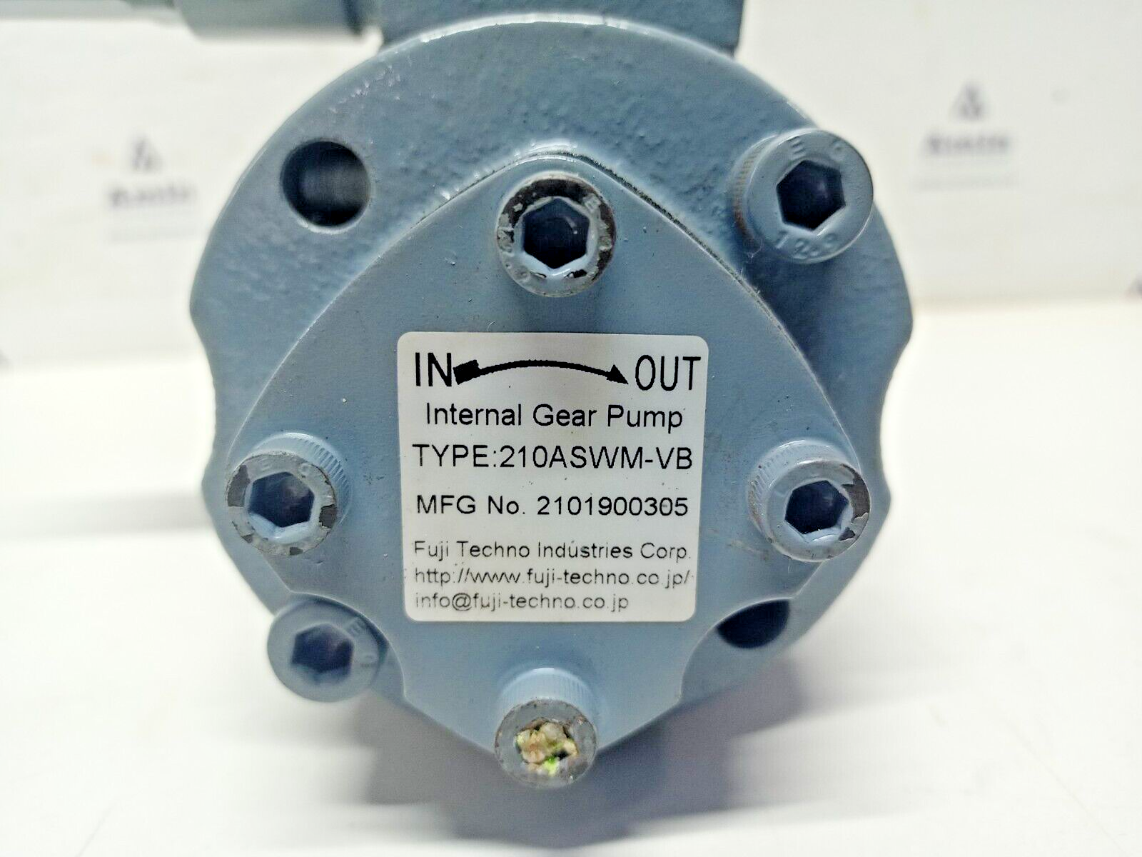 Fuji Techno 210ASWM-VB Internal gear pump - NEW FREE SHIPPING