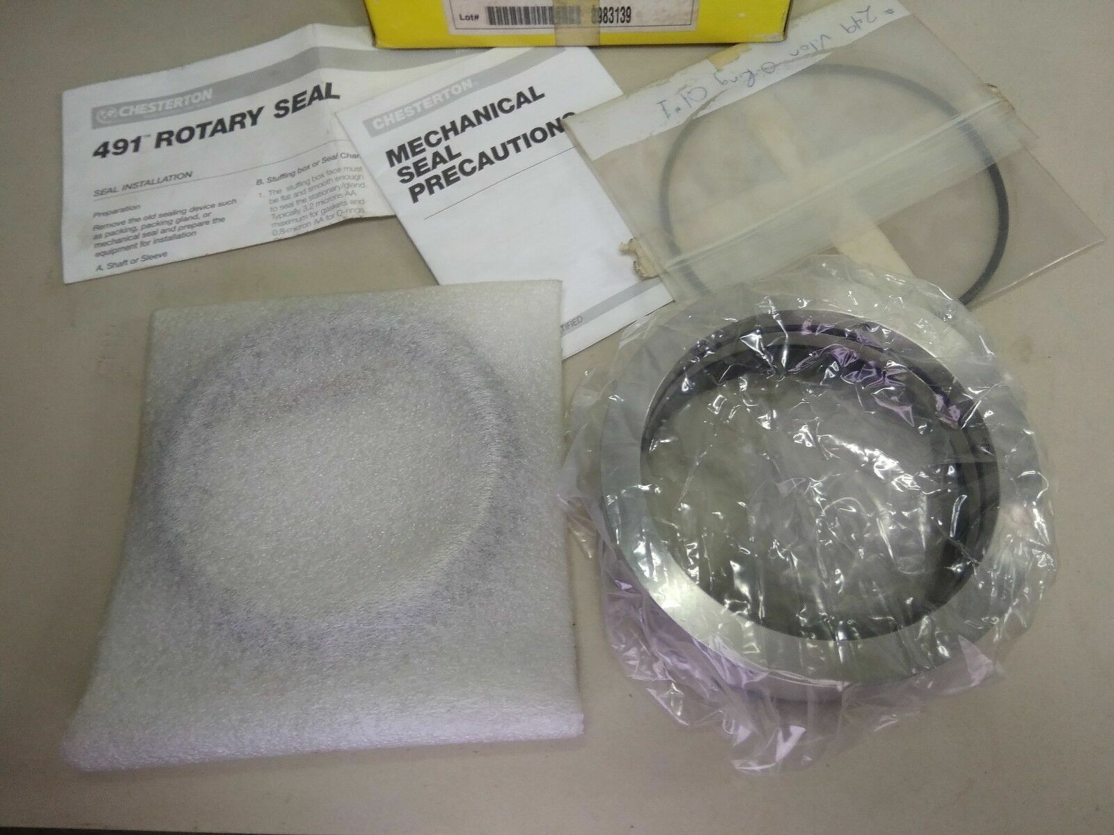 CHESTERTON 491/DIN ROTARY SEAL, Size: 100 mm - NEW