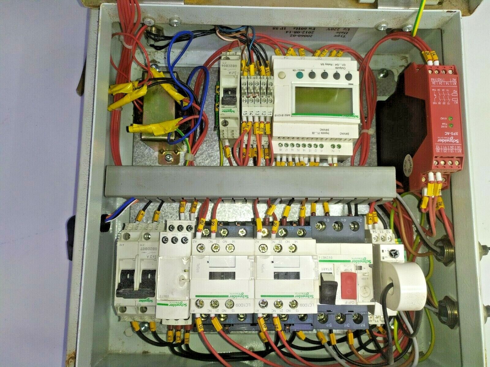 Uson Marine Control panel for UBP30S Combined sack compactor and Baling press
