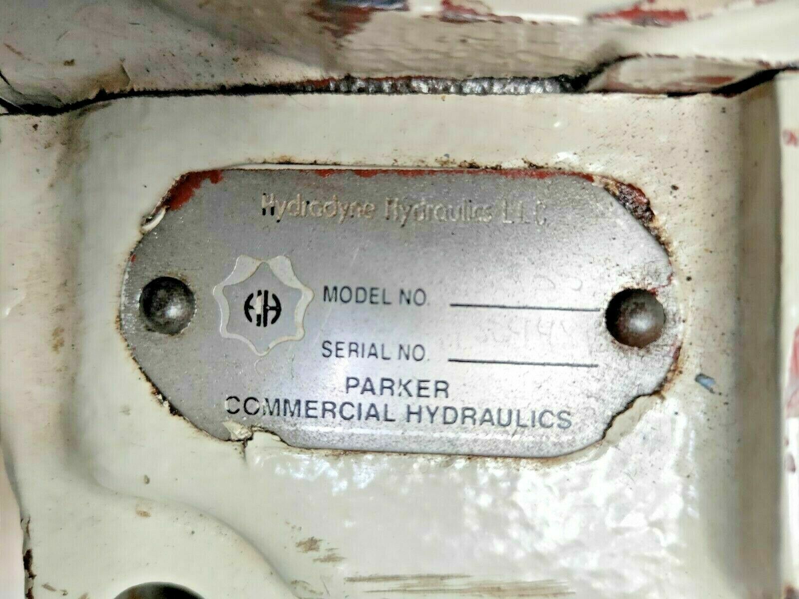 Parker Commercial hydraulics DVA35 Hydraulic control valve S/n: 115244813
