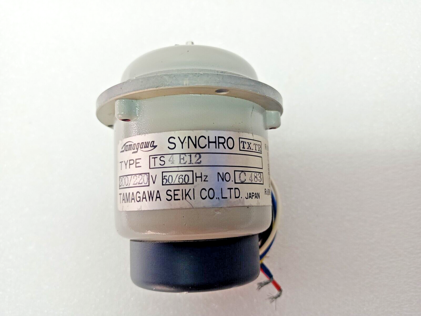 Tamagawa TS4E12 Synchro TX.TR Motor 200/220V, 50/60Hz - NEW