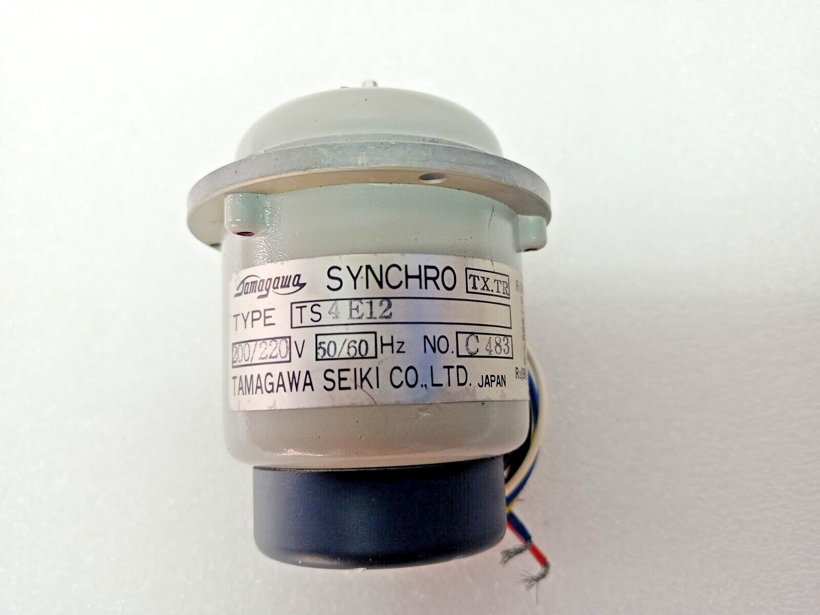 Tamagawa TS4E12 Synchro TX.TR Motor 200/220V, 50/60Hz - NEW