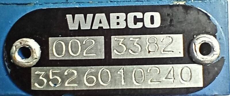 Wabco 3526010240 Pneumatic Valve