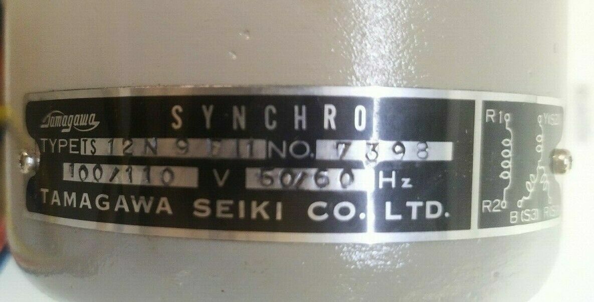 Tamagawa Synchro motor TS12N9E11 - NEW FREE shipping