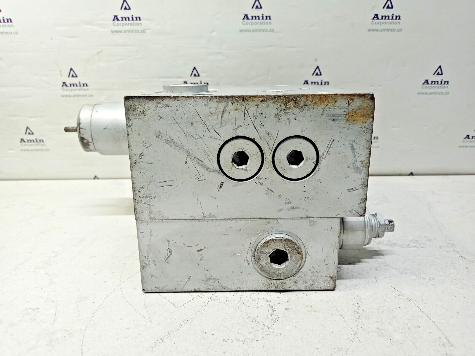 Rexroth DBDS10K18/400 S0 159 08W11 Hydraulic pressure relief valve with block