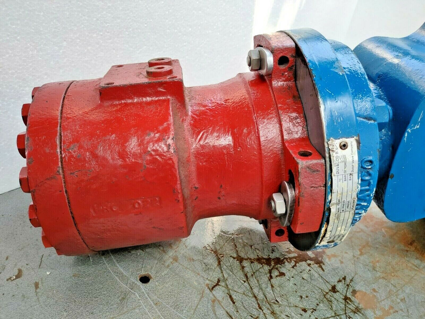 Danfoss BRC 022 A1 Actuator with Duvalco NSJ-150 Butterfly valve - NEW Surplus
