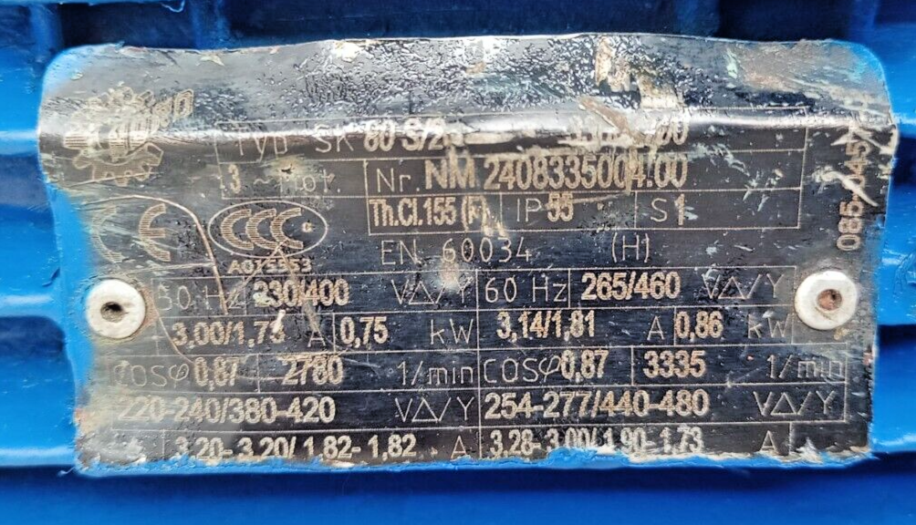DVZ-Services DVZ 25.1 Progressive cavity single screw pump