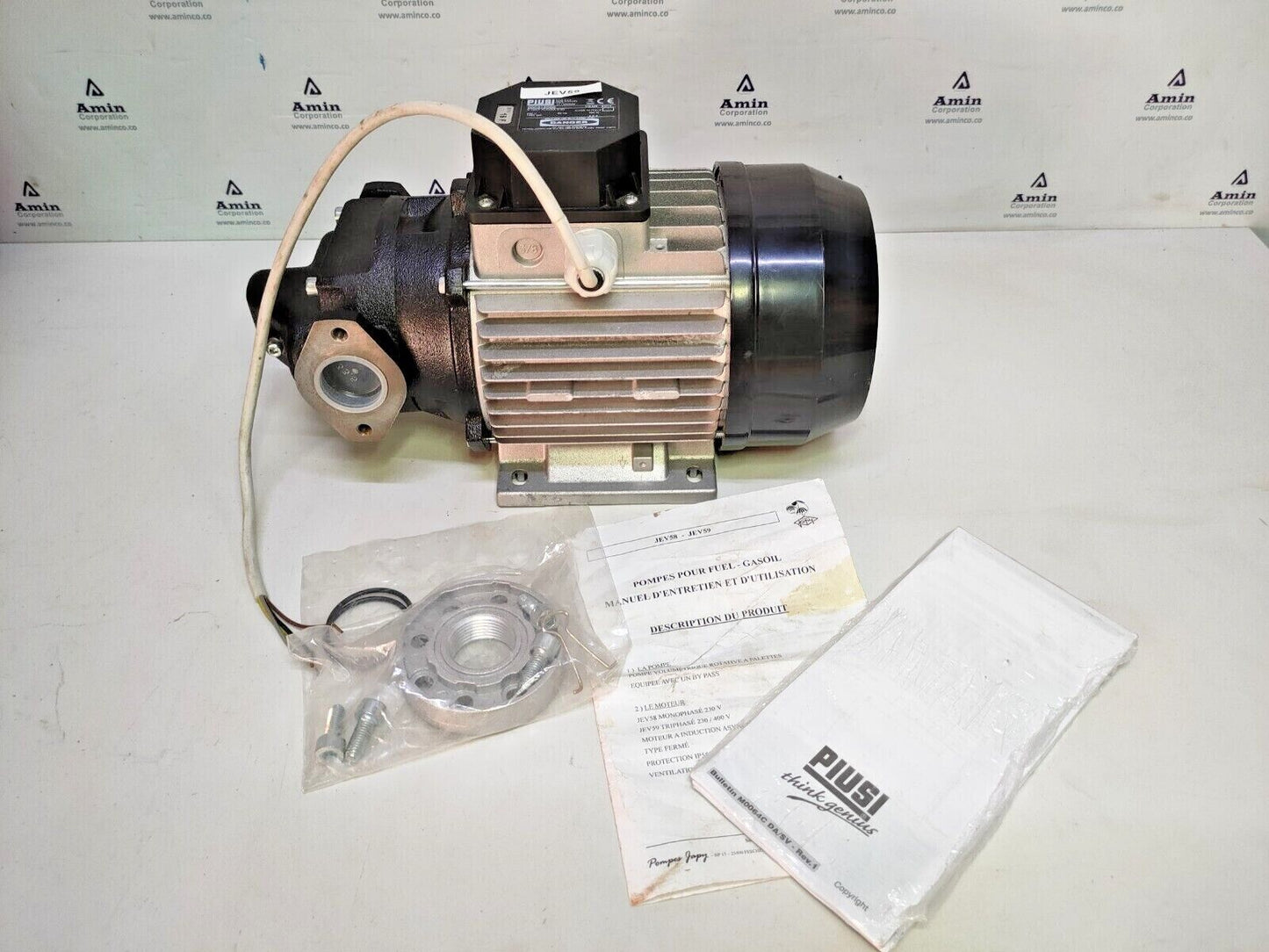 Piusi E120/T Flange D.80 Code: 000312000 Fuel Transfer pump - NEW