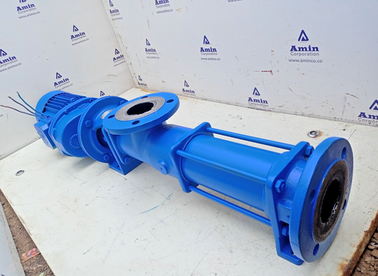 RWO Bremen Type: AEP 6 Single screw pump sludge pump complete