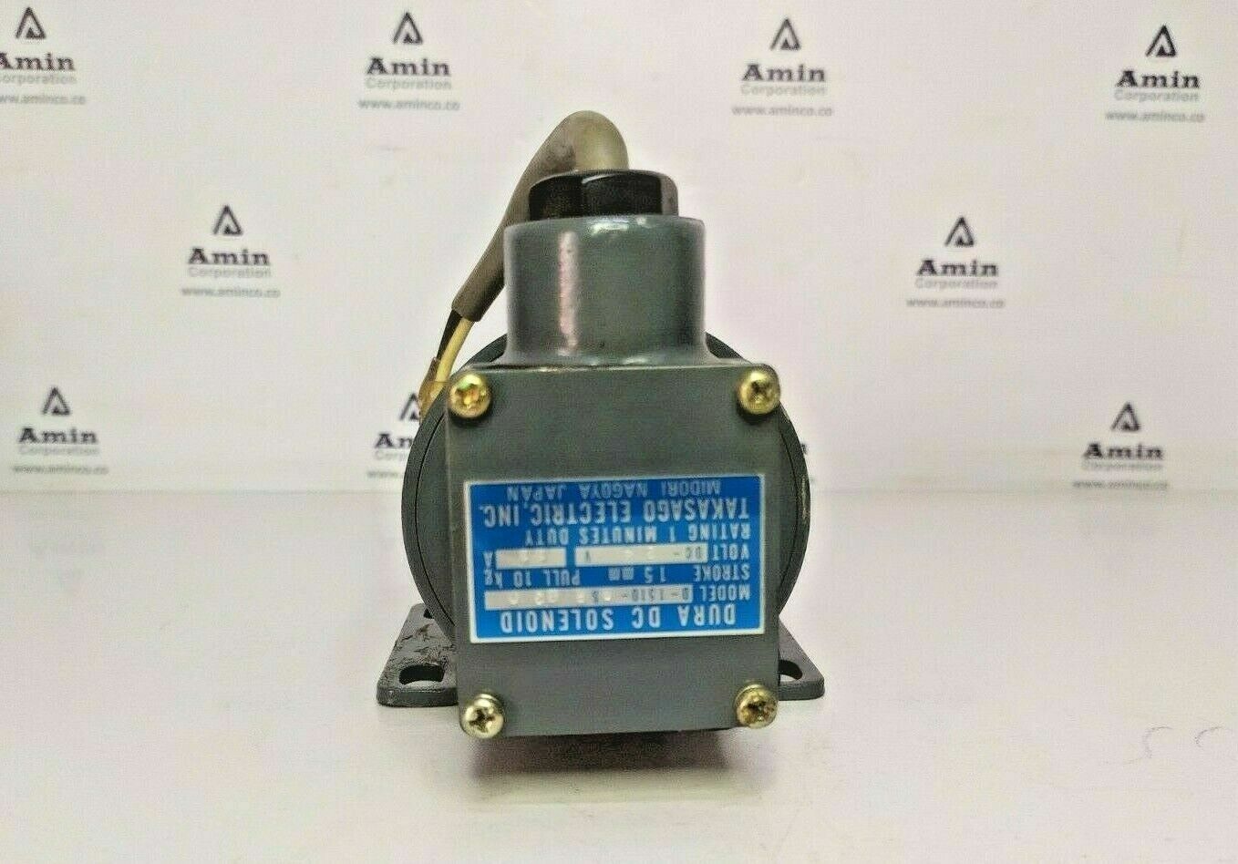 Takasago Electric D-1510-BSR 82 C Dura DC Solenoid - NEW