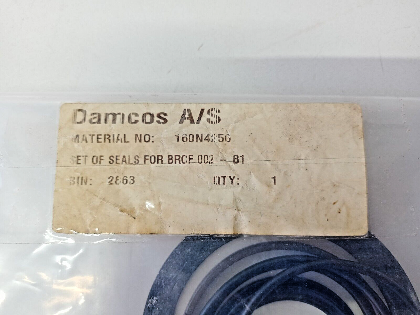 Damcos Seal kit for BRCF 002-B1 P/N: 160N4256 - NEW Free fast shipping