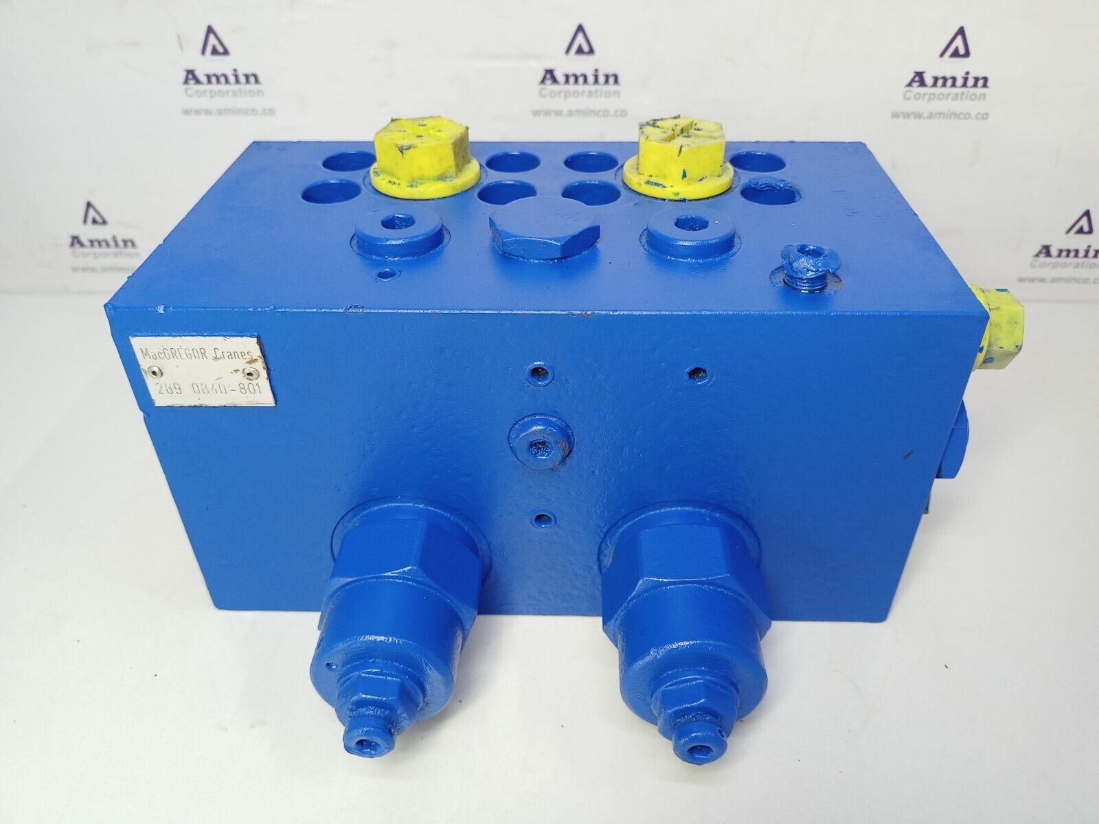 MacGREGOR Cranes 289-0840-801 Hydraulic Valve Block - NEW #2
