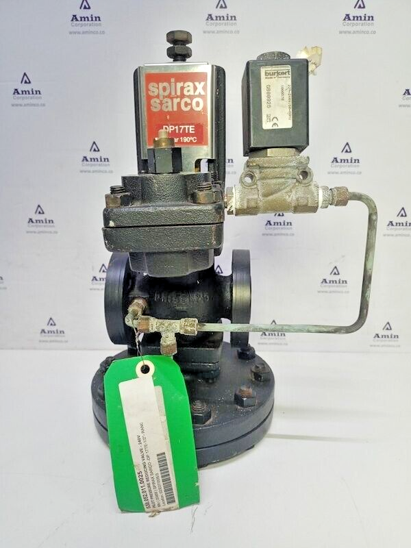 Spirax Sarco DP17TE Pilot operated Pressure/Temperature control valve DN15 PN25