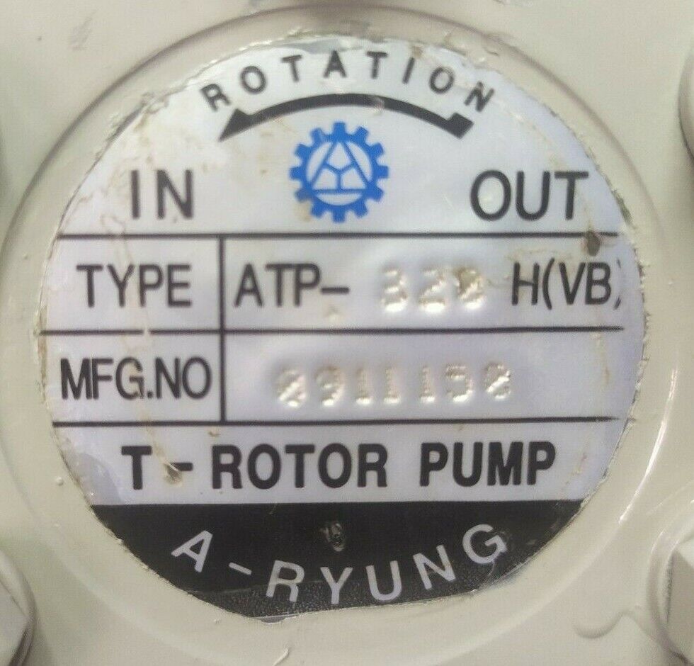 A-RYUNG ATP-320H(VB) T-ROTOR OIL PUMP - TESTED PUMP