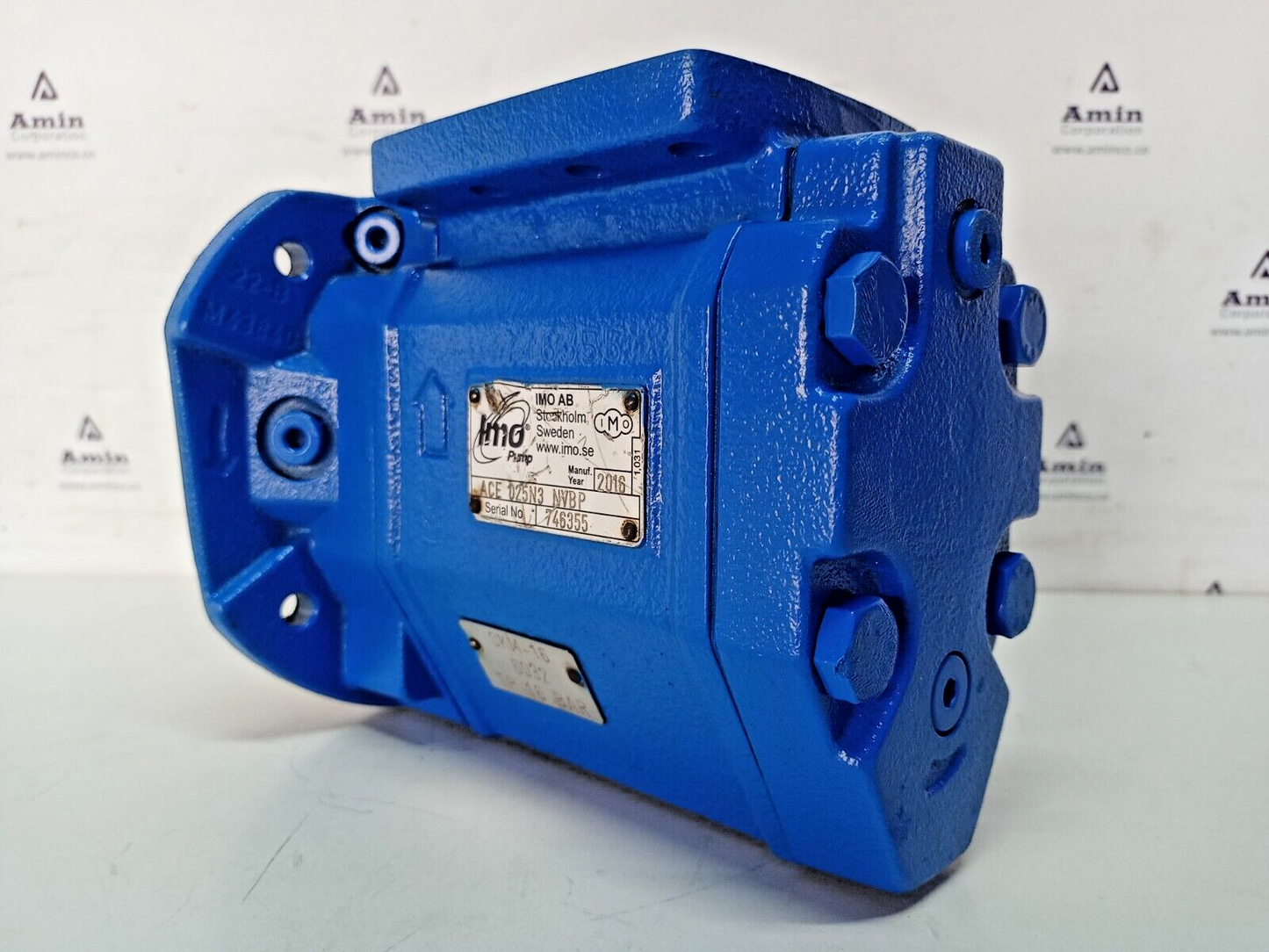 IMO Pump ACE 025N3 NVBP Triple screw oil pump - Refurbished and Tested