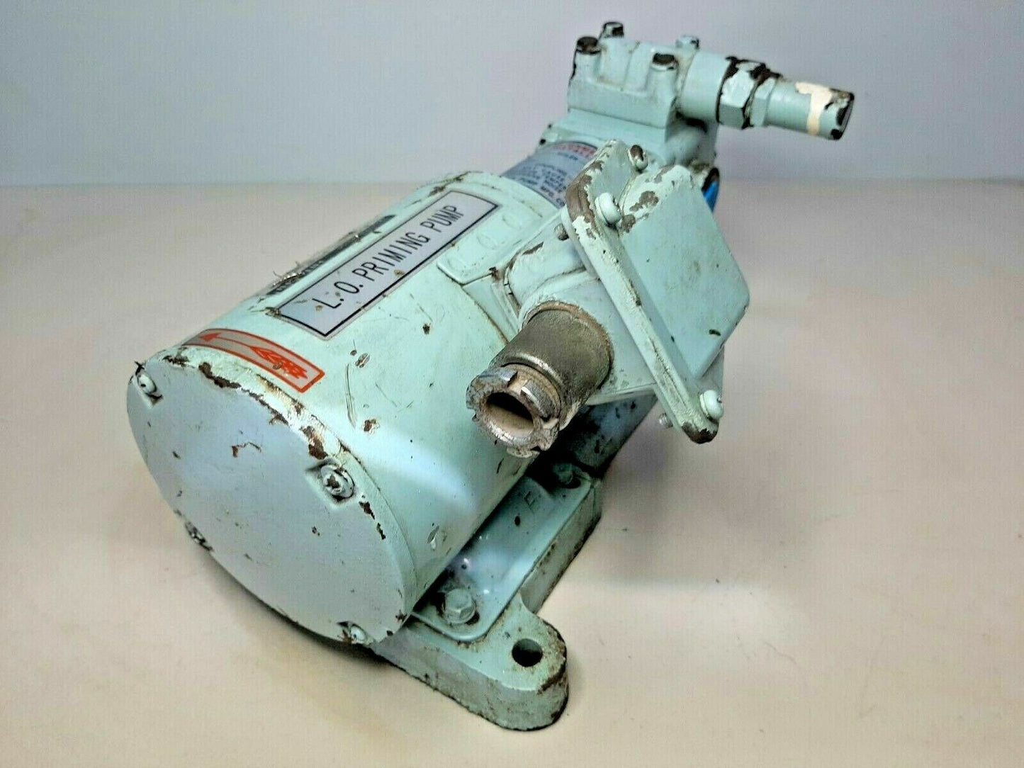 Naniwa pump TLGK-2-6L Rotary gear pump with motor Lubricating/ Fuel transfer