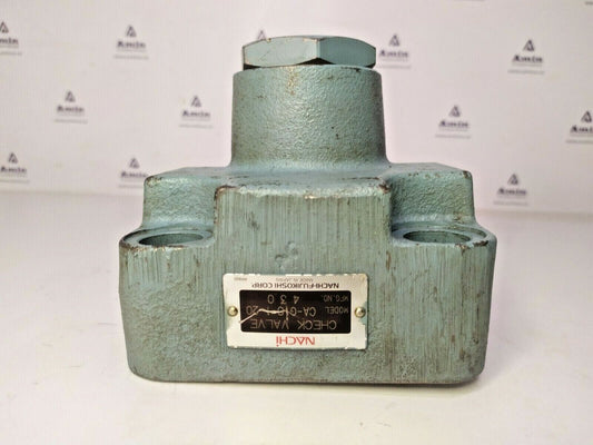 Nachi-Fujikoshi CA-G10-1-20 Check Valve - NEW